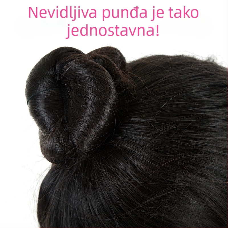 Nevidljiva mreža za kosu za čuperak, najlon, 5 mm otvora, paket od 10 komada