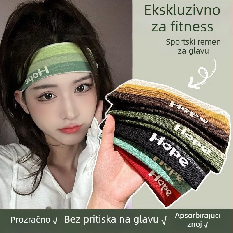 Korejskog stila unisex traka za kosu, prozračna, ljetna oprema 2024