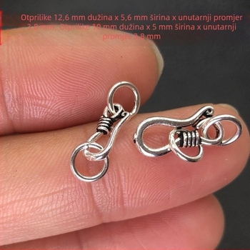 DIY dodaci za nakit - 925 srebro, bez obrade - proljeće 2023