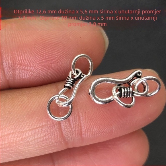 DIY dodaci za nakit - 925 srebro, bez obrade - proljeće 2023