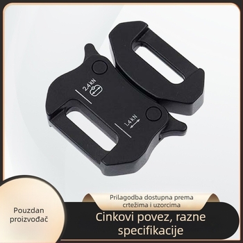 Kopča od cinka za cipele, torbe i taktičke pojaseve | Tuowan, brzo otpuštanje, za vanjske uvjete