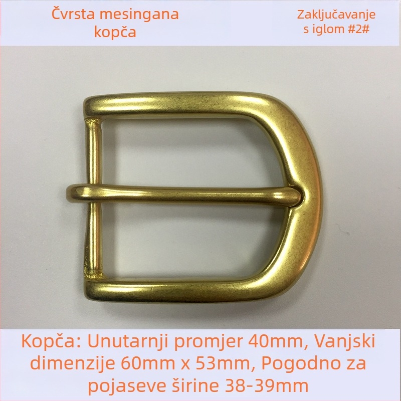 Pin kopča za kaiš – bakar, DIY dodatak za kaiš, ljeto 2020