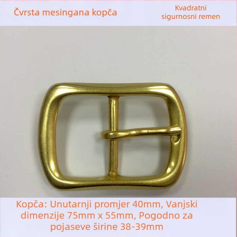 Pin kopča za kaiš – bakar, DIY dodatak za kaiš, ljeto 2020