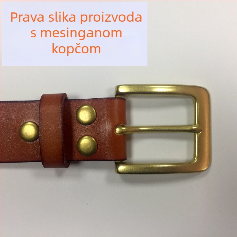 Pin kopča za kaiš – bakar, DIY dodatak za kaiš, ljeto 2020
