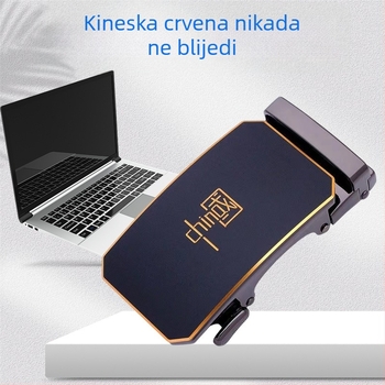 Muška automatska kopča za pojas – pravokutna kopča od legure, poslovni stil, ispisani uzorak