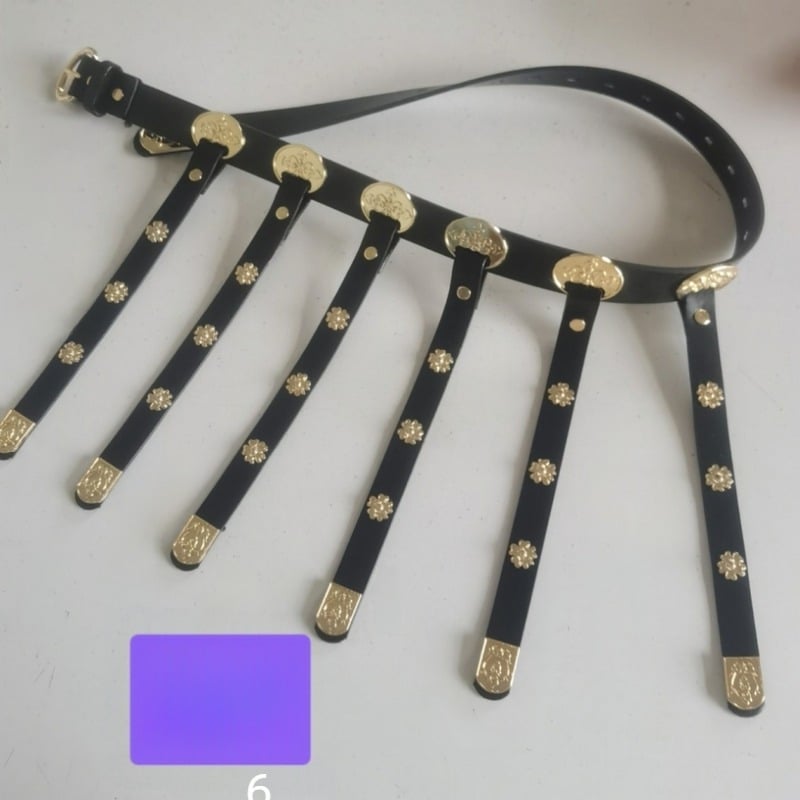 PU kožni pojas za tradicionalnu kinesku odjeću s kopčom od legure, kopčanje iglom, širina 2-4 cm, antik završna obrada