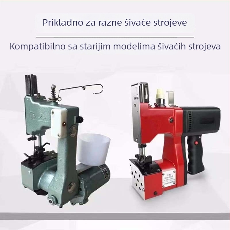 Bright šivaća nit za strojeve za zatvaranje vrećica — poliester, za šivanje i zatvaranje tkaničnih vrećica