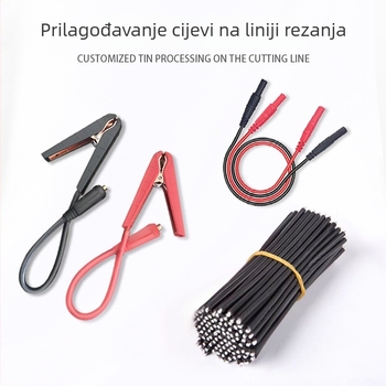 8 AWG mekani silikon kabel za litijeve baterije, dronove i modele zrakoplova – otporan na koroziju
