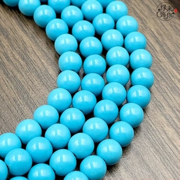 Sintetičke kružne perle za navijanje, uzor Osam očiju, dijelovi za DIY narukvicu