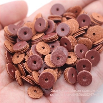 500 komada distancijskih koralja od umjetne kože za narukvice, 6/8/10 mm — Buddha perle za DIY kožni nakit