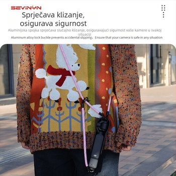 Lanyard za Osmo Pocket 3 s kućištem za zaštitu, najlonski dijagonalni remen