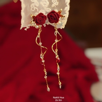 Geometrijski naušnice od smole, elektroplatirane, s 925 srebrnim postovima, za žene