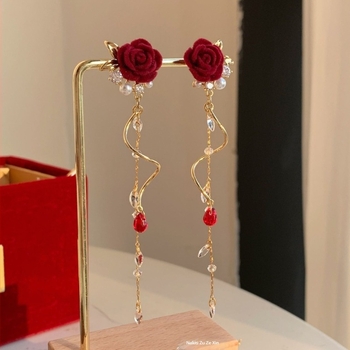 Geometrijski naušnice od smole, elektroplatirane, s 925 srebrnim postovima, za žene