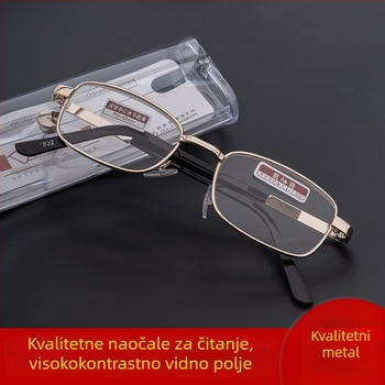 Kady naočale za čitanje, potpuno kućište, asferične leće od smole, kvadratni okvir, izlazak proljeće 2025