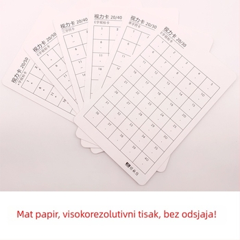 Baoshijia dvostrano ogledalo s optičkim staklom, okvir od injekcijski oblikovanog materijala za učenje