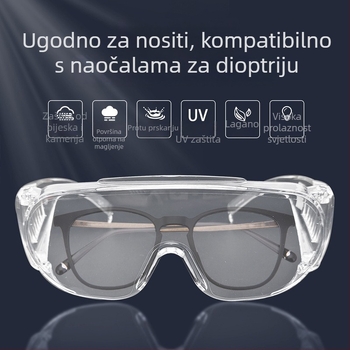 3M 1611HC Zaštitne naočale za posjetitelje, polikarbonat, UV zaštita 99%, otpornost na udarce, Standardi GB14866-2006, ANSI Z87.1-2015