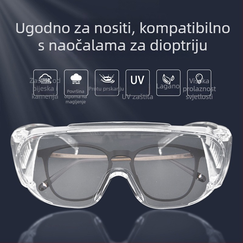 3M 1611HC Zaštitne naočale za posjetitelje, polikarbonat, UV zaštita 99%, otpornost na udarce, Standardi GB14866-2006, ANSI Z87.1-2015