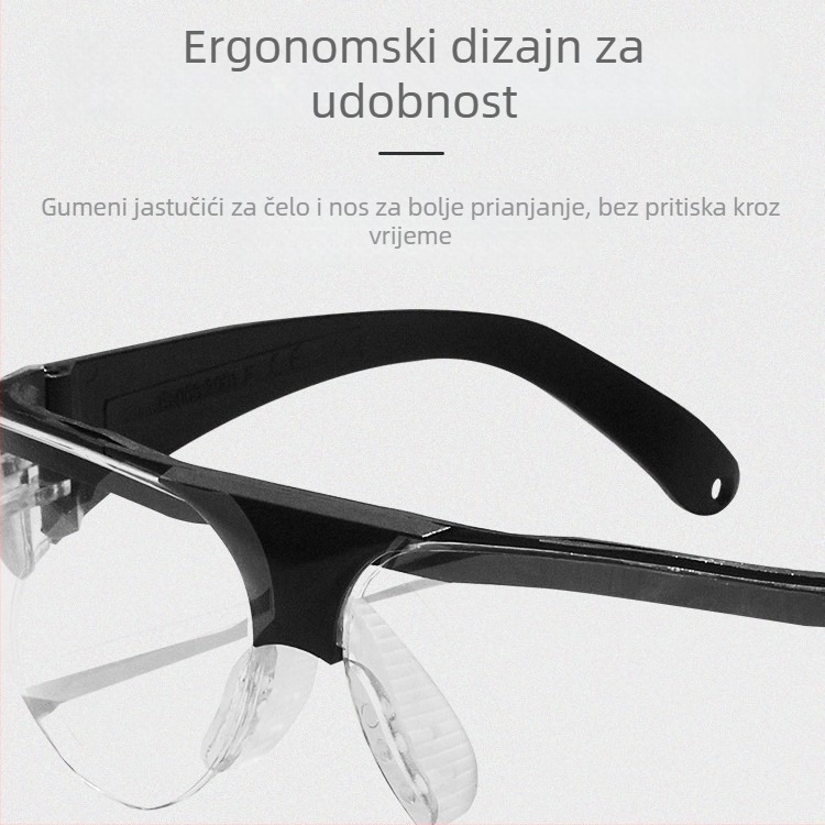 Zaštitna maska za oči AEGIS AS-04, PC materijal, EN166