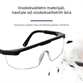 Zaštitne naočale za biciklizam s teleskopskom okvirom, model L-902, tip 20213, materijal PC, zaštita od prskanja, vjetra i prašine