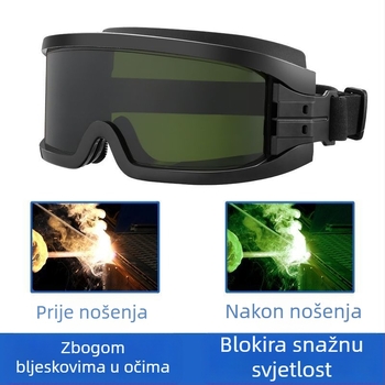 Zaštitne naočale za zavarivanje s antirefleksijom, zaštita od zračenja i otpornost na udarce