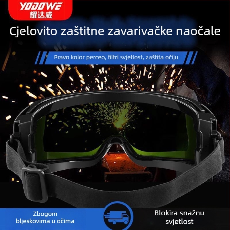Zaštitne naočale za zavarivanje s antirefleksijom, zaštita od zračenja i otpornost na udarce