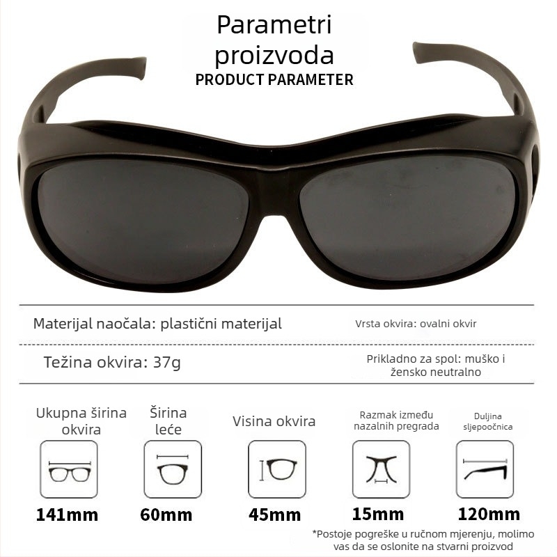 Zavarivačke zaštitne naočale s podesivim okvirom, PC leće, 2 mm debljine, 10% propusnost svjetla, u skladu GB30863/EN207