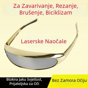 Zavarivačke naočale — zaštita od prašine i vjetra, UV zaštita, anti-refleks, zaštita od udara za zavarivače