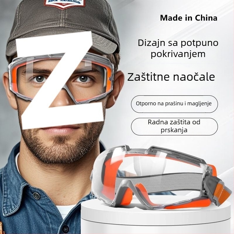 Naočale za zaštitu očiju otporne na eksplozije, zaštita od prskanja i prašine, za gradilišta, šumarstvo i planinarenje
