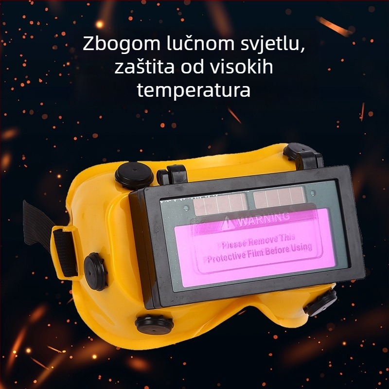 Automatski zatamnjujuće zaštitne naočale za zavarivače, zaštita od opekotina pri zavarivanju lukom argonom, protiv odsjaja i umora očiju