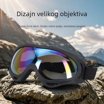 X400 Vjetro i pijesko otporne naočale za otvoreno skijanje, taktičke borbene naočale, naočale za motocikl