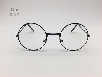 Naočale za čitanje s okruglim metalnim okvirom za prezbiopiju, vintage stil, unisex