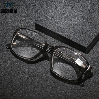 Retro naočale za čitanje s velikim okvirom, visina okvira 450/500/550/600, opružne nogice, PC leće