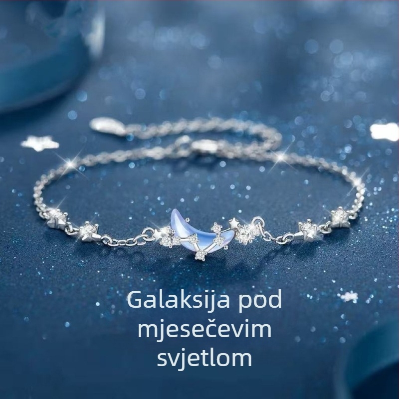 Bakrena narukvica - elektroplatiranje - ženski stil - geometrijski oblik - nakit za ruku - proljeće 2025