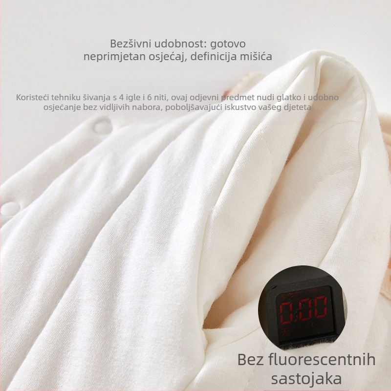 Nova beba djevojčica zimski pamučni kombinezon s dizajnom leptira, dugi rukavi, kopčanje na jedan red