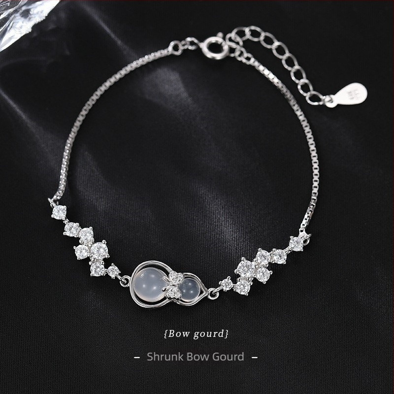 Tifani S999 srebrni narukvica, oblik luka i geometrijski dizajn, novi kineski stil za žene