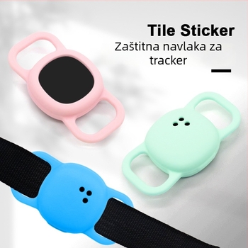 Silikonski zaštitni kućište Tile Sticker 2024 s Bluetooth lokalizacijom protiv gubitka