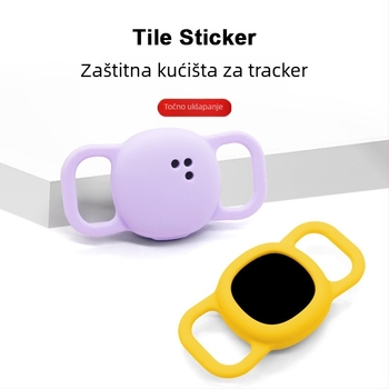 Silikonski zaštitni kućište Tile Sticker 2024 s Bluetooth lokalizacijom protiv gubitka