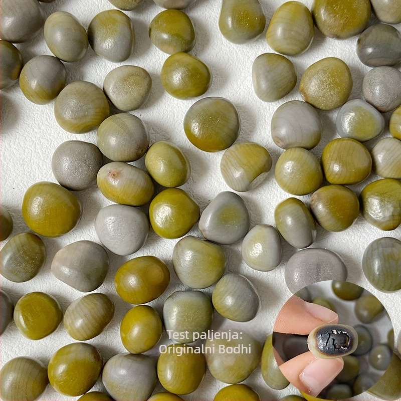 108 Bodhi perli za DIY narukvicu – prirodne, ručno izrađene, gravirane, polirane, moderan minimalistički stil