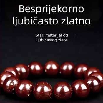Narukvica od Bodhi perli, minimalističkog stila, unisex, podrijetlo Jinhua, individualno pakiranje, prilagodljivo, jedan komad