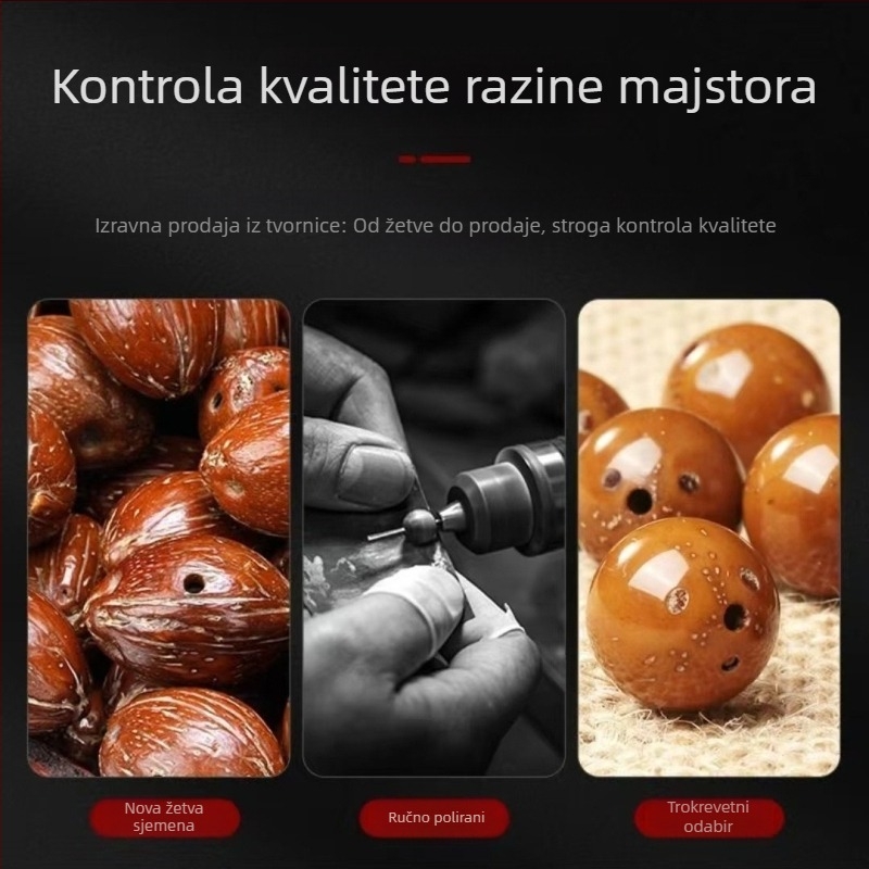 Narukvica od Bodhi perli, minimalističkog stila, unisex, podrijetlo Jinhua, individualno pakiranje, prilagodljivo, jedan komad