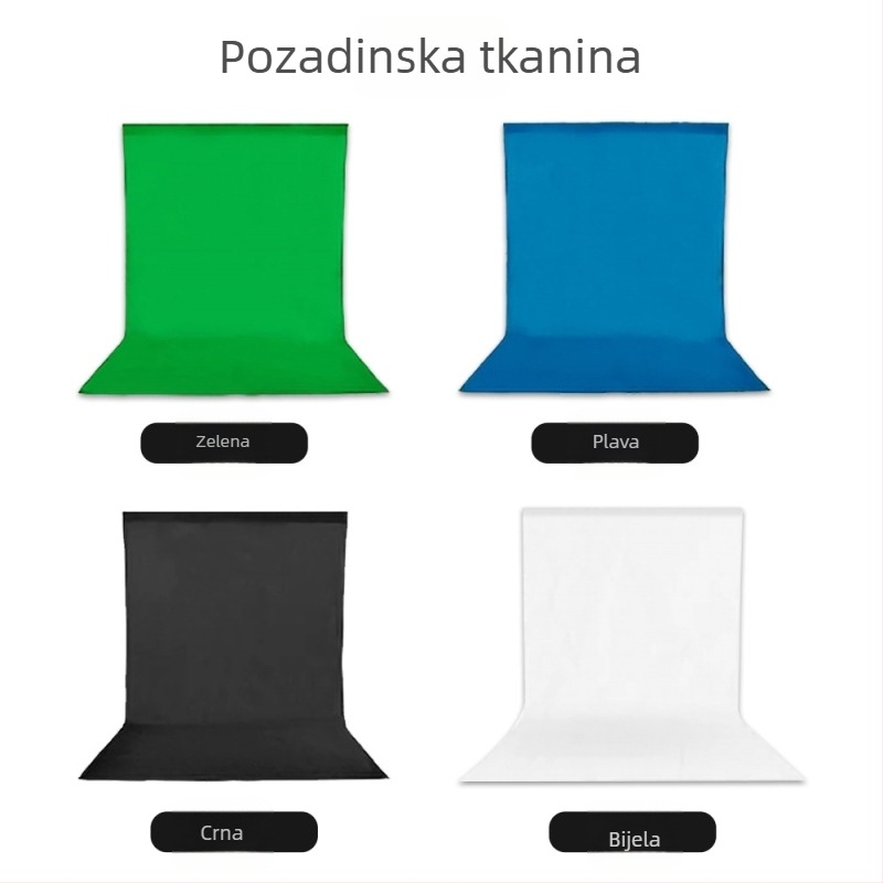 Minrui pozadinski plat za fotografiju – poliester-pamučna pozadina za fotografiranje proizvoda, težina 0,4 kg