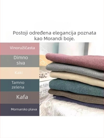 Dječja bazašna toplu majica s dugim rukavima i polu-visokim ovratnikom (Derong tkanina, 92% poliester, mekano obrađeno, za djecu 3–8 godina, Zima 2025)