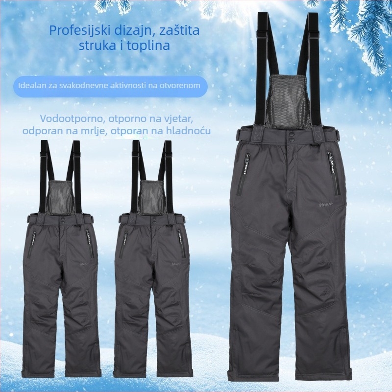 Zimski skijaški komplet - prozračan, vodootporan, otporan na vjetar i topao; model 2106, tkanina od kemijskih vlakana, podstava od poliestera, punilo Space Cotton; pogodna za trčanje, zimske sportove i planinarenje