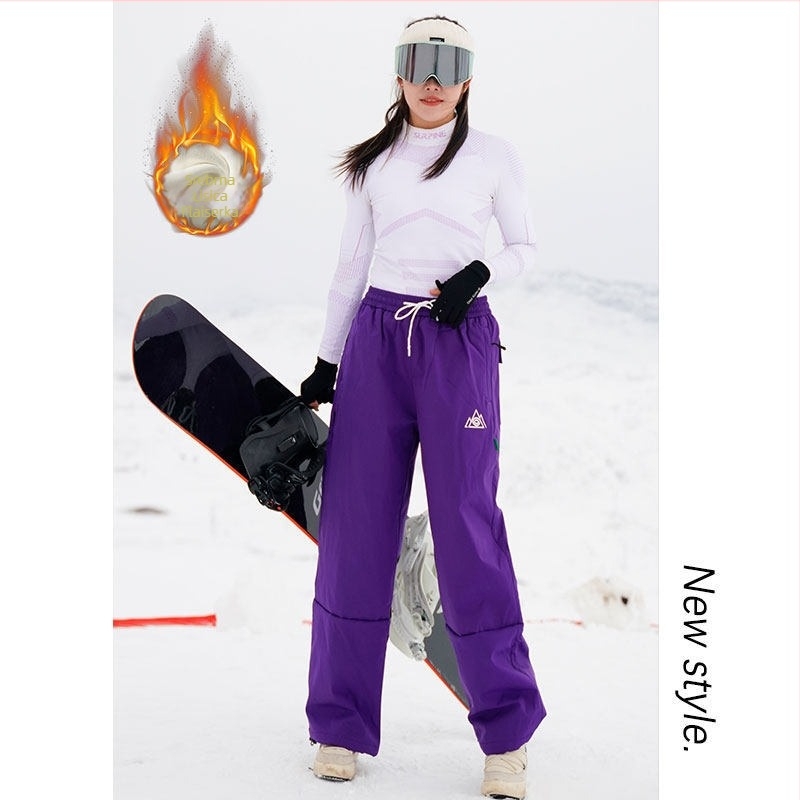 Sleccter muške planinarske hlače – 100% yak vuna, zadržavaju toplinu