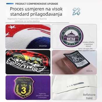 Unisex skijaška odjeća – prilagođena jakna s logotipom i izšivkom, vodootporna 8000mm, otporna na vjetar, otporna na habanje, bez podstave, stil 8815, tkanina 20517387336