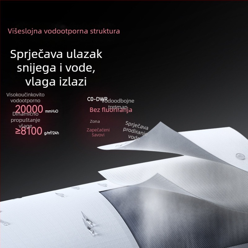 Vector vanjske vodootporne i vjetrootporne tople hlače za žene i muškarce, pogodne za snowboard, skijanje i planinarenje, s punjenjem od poliesterskih vlakana