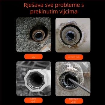 Enjoy Alat za demontažu kutnog ventila — odvijač za slomljene navoje, krom-vanadij čelik, 1 komplet, kućna upotreba