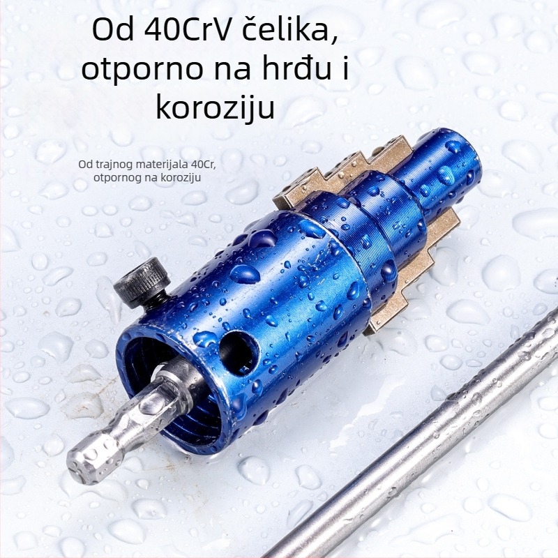 Enjoy Alat za demontažu kutnog ventila — odvijač za slomljene navoje, krom-vanadij čelik, 1 komplet, kućna upotreba