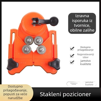 Lokator rupa za pločice, staklo i mramor — višenamjenski mjerni alat za rupe; Marka Blade; Materijal: ugljični čelik; Komplet: 1; Težina: 376 g; Kućna upotreba
