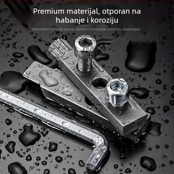 Pengpeng karbonsko-čelični set za izvlačenje prekinutih navoja, 2 komada, kućna upotreba, serija Broken Wire Extractor, marka Pengpeng